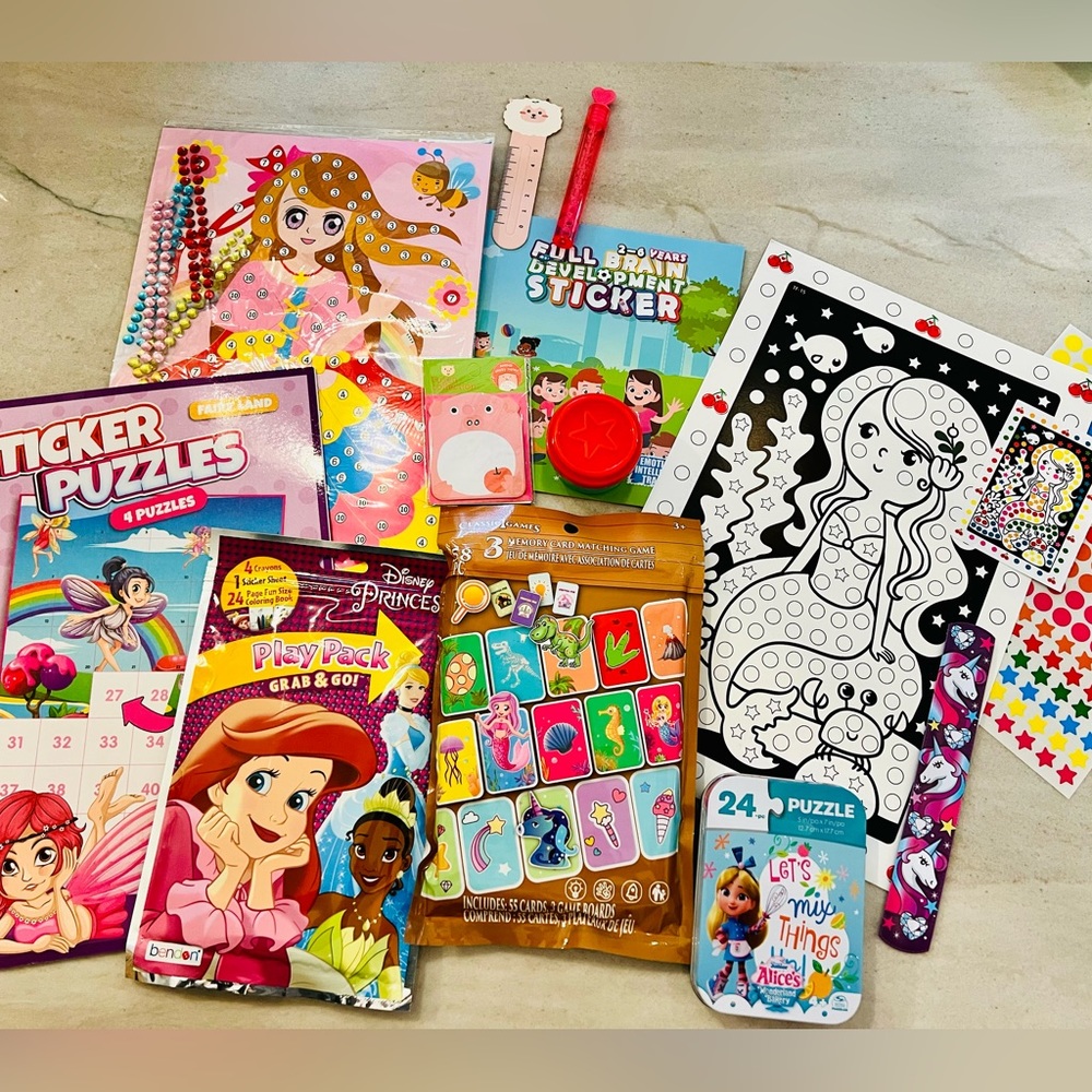 Busy Bag for Girls! Minimize the screen time ignite the imagination Mystery Pack
